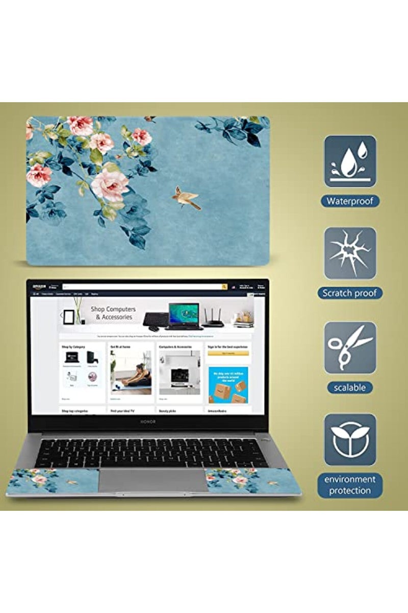 icolor Floral Laptop Skin Sticker Decal - Image 3