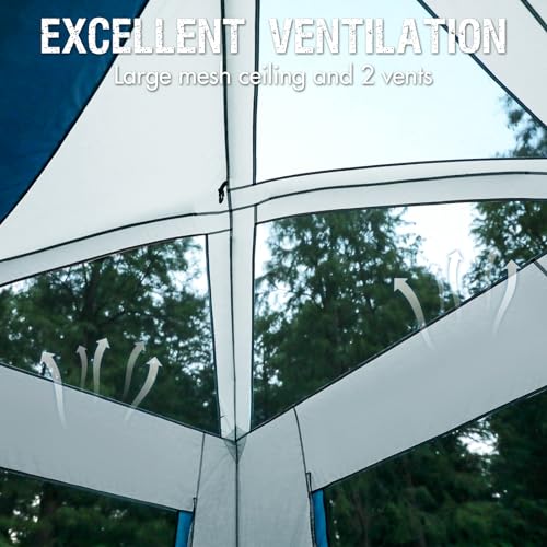 Portal 5-Person SUV Tent with Porch, 2-in-1 Car Camping Tent, Water-Resistant & Windproof, Trunk Tent with 2 Doors for Travel & Outdoor Adventures - Image 4