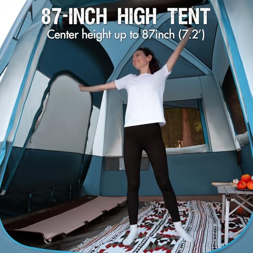 Portal 5-Person SUV Tent with Porch, 2-in-1 Car Camping Tent, Water-Resistant & Windproof, Trunk Tent with 2 Doors for Travel & Outdoor Adventures - Image 2