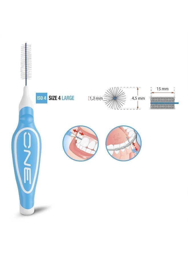 Silver Care Interdental Brushes Large 8 Pieces - Image 3