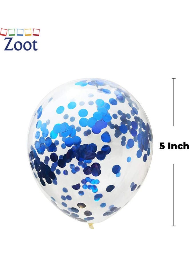 NIBEMINENT 100-Piece Confetti Filled Party Decoration Balloons 5inch - Image 2