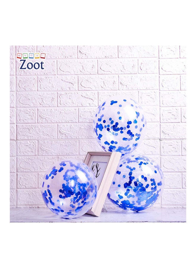 NIBEMINENT 100-Piece Confetti Filled Party Decoration Balloons 5inch - Image 3