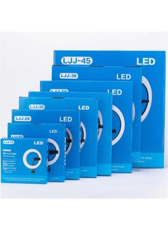 General 26cm36cm45cm Live Fill Light Bracket 18-inch Ring Light Beauty Light LED Anchor Photography Light LJJ45-Specifications:LJJ36/36CM Fill Light (USB)  - Image 1