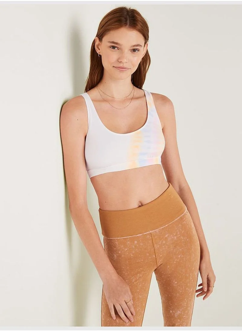 PINK Loungin' Cotton Scoop Bralette