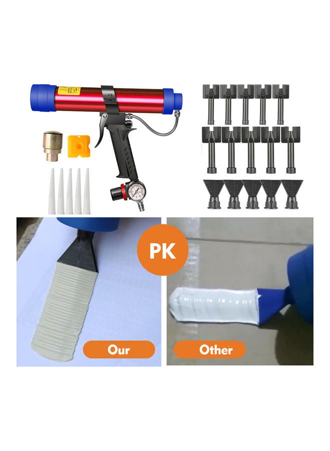 NIBEMINENT Adjustable Pneumatic Glass Glue Gun - Image 5