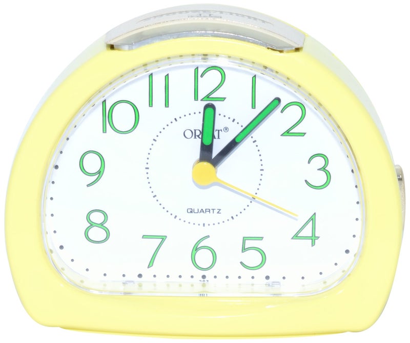 Orpat Beep Alarm Clock (Yellow, TBZL-367) - Image 5