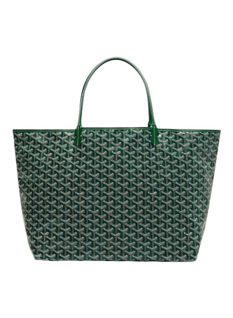 Printed Shopper Tote Green Pendants Random  - Image 3