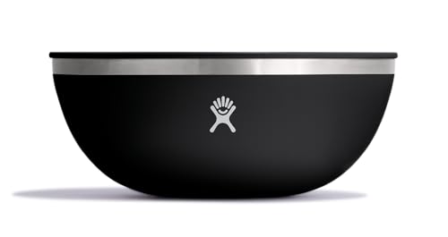 Hydro Flask Outdoor Insulated Serving Bowl Stainless Steel Food Container with Lid Camping Kitchen Essentials 1 Qt Black - Image 1