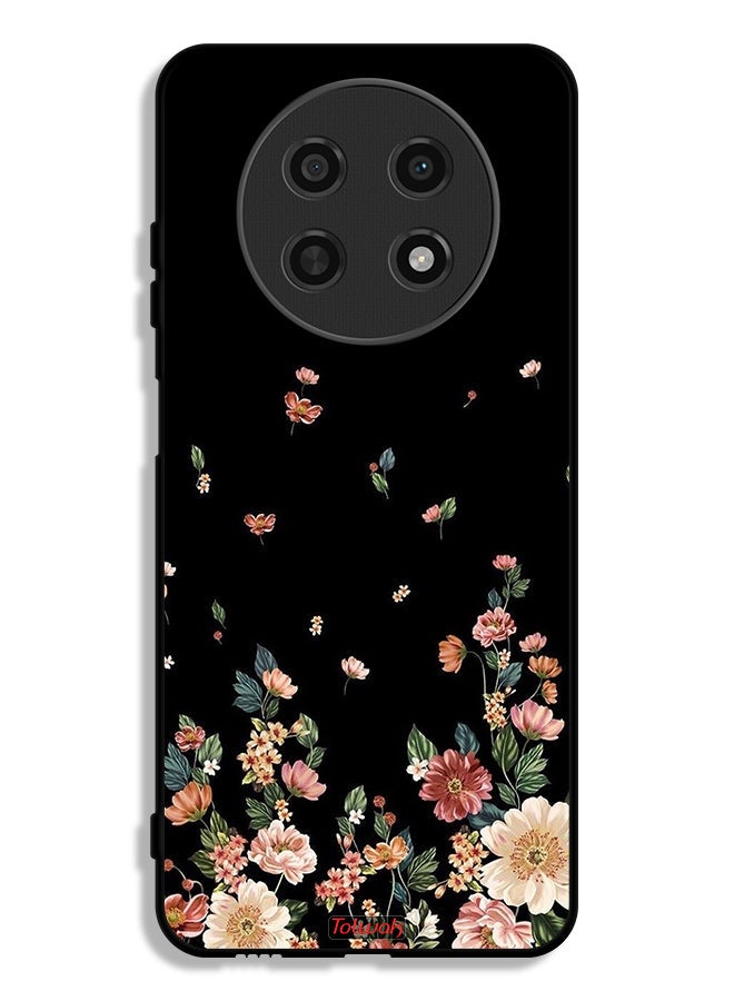 Tolwak Huawei nova Y91 Protective Case Cover Small Flowers In Bottom - Image 1