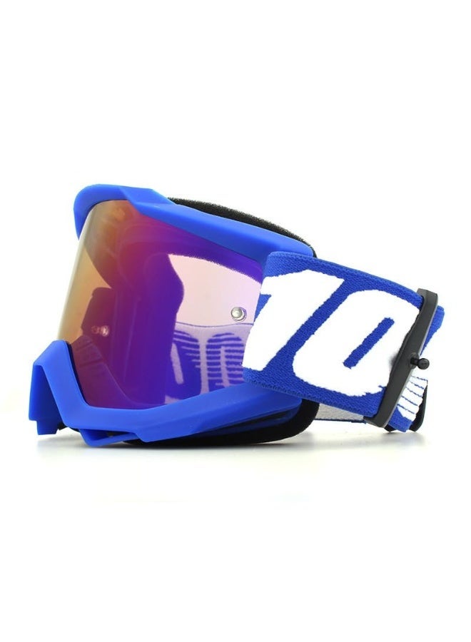 KOWVOWZ Motorcycle Glasses, Motorbike Glasses Motocross Goggles MTB Glasses Off Road Dirt Bike Motorcycle Helmets Goggles Ski Sport Glasses Mountain Bike Goggles Motocross Goggles - Image 1