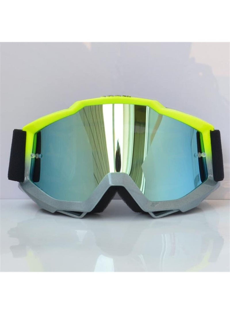 KOWVOWZ Motorcycle Glasses, Motorbike Glasses Motocross Goggles MTB Glasses Off Road Dirt Bike Motorcycle Helmets Goggles Ski Sport Glasses Mountain Bike Goggles Motocross Goggles - Image 3