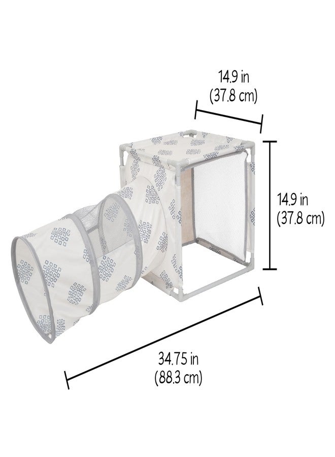 Kitty City Cozy Cat Play Furniture, Hideaway Cat Tunnel - Image 3