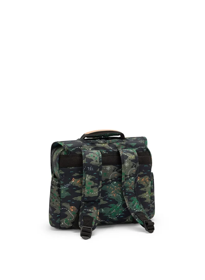 kipling Codie S Camo Treasure Small School Bag With Adjustable Straps