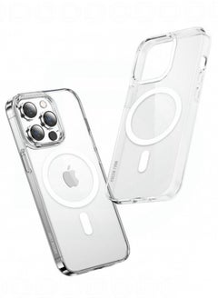 Fashion Case iPhone 14 Pro transparent shockproof case compatible with MagSafe charging  - Image 3