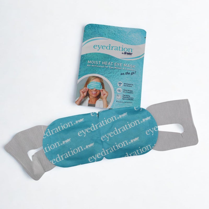 Bruder Air-Activated Eye Steam Mask l Dry Eye Relief l Disposable Heated Eye Mask l Gentle, Soothing and Hydrating l No Microwave Needed l Convenient and Lightweight - 10 Single Use Compresses - Box Version - Image 3