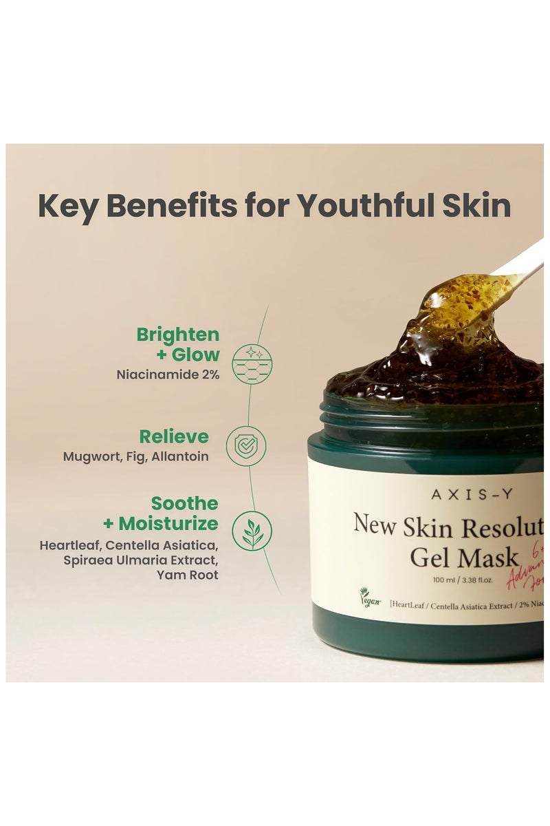 Axis-Y New Skin Resolution Gel Mask 100 ml - Image 5