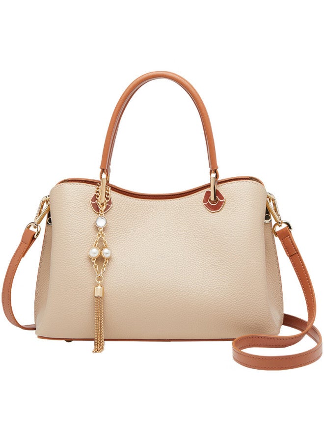 Zooler Women's Handbag New Fashion Genuine Leather Tote Crossbody Bag New Year Gift For Wife