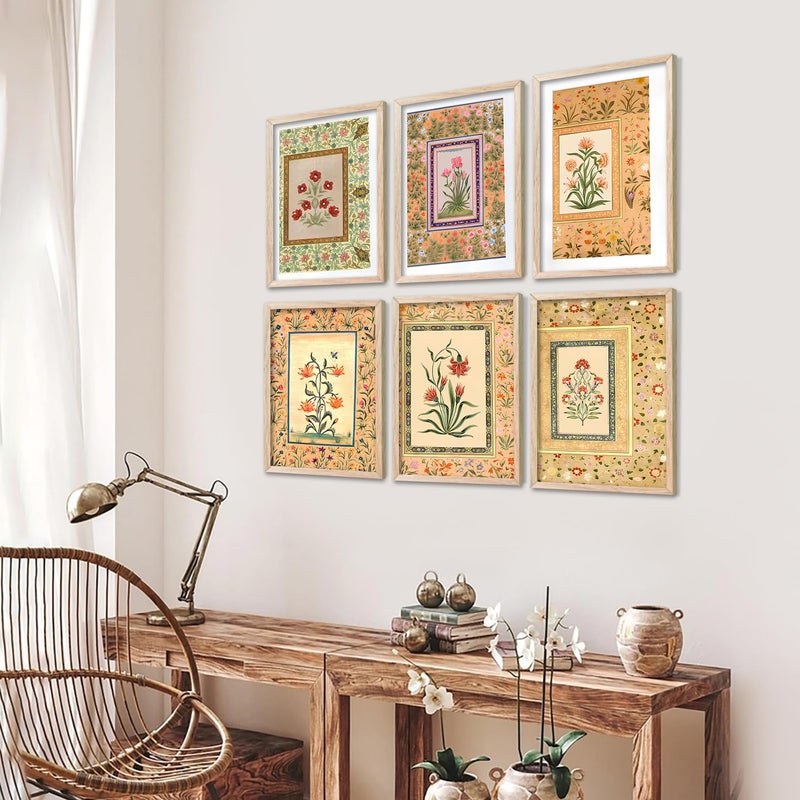 kotart Premium Digital Madhubani Art Paintings with Frame for Home Decor Painting for Wall Decoration Pack of 6 10x13 wall decor - Image 4