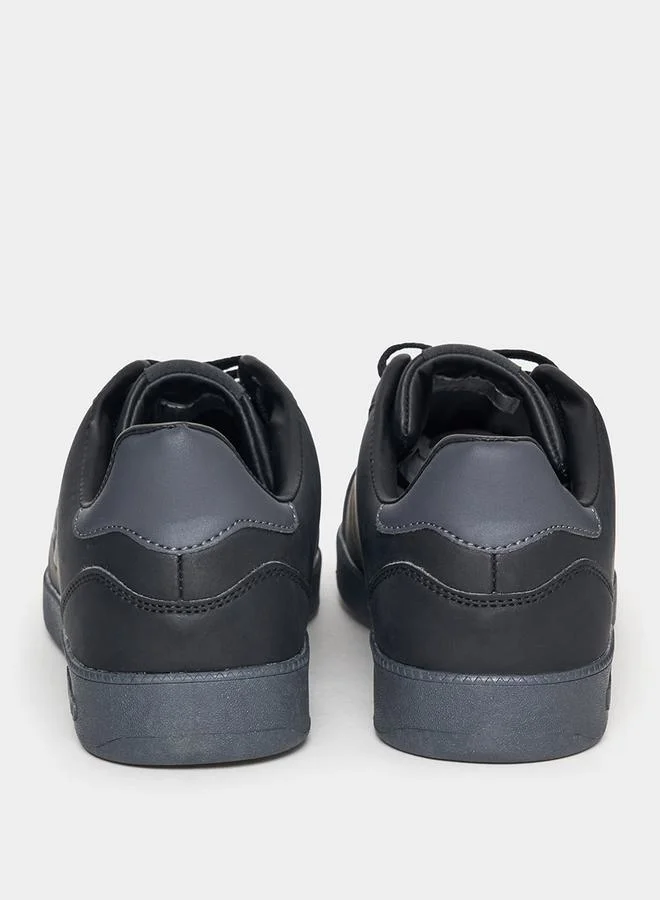 امبرو Logo Detail Lace Up Sneakers