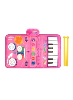 Generic 50*80cm children's early education drum music blanket touch piano mat jazz drum educational toy  - Image 1
