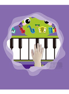 Generic 50*80cm children's early education drum music blanket touch piano mat jazz drum educational toy  - Image 2