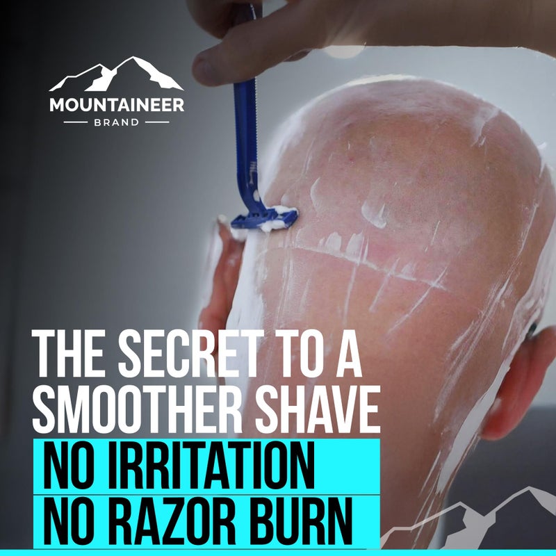 Mountaineer Brand Natural Bald Head Shampoo with Fresh & Natural Scent | Daily Scalp & Face Soap Wash | Bald Head Care for Men | Made in West Virginia | Cleanse | 4oz - Image 4