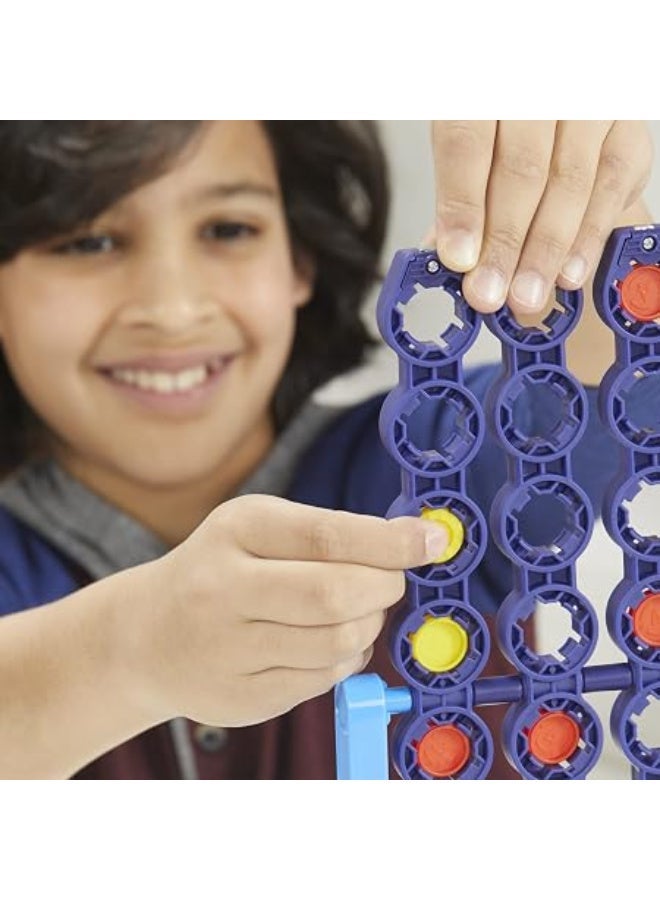 Connect 4 Spin features 4 rotating grids, 2 board games for families and children, and strategic board games for ages 6 and up - Image 3