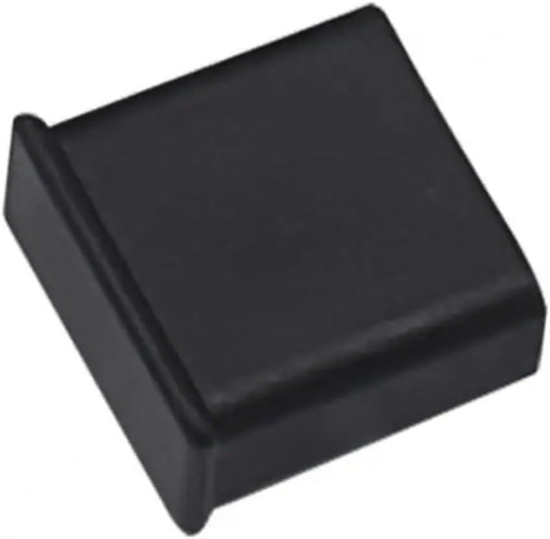 30 Pcs USB Plug Cover Anti-dust Protective Flash Drives PE Mini USB-A Sleeve for U Disk(Black) - Image 1