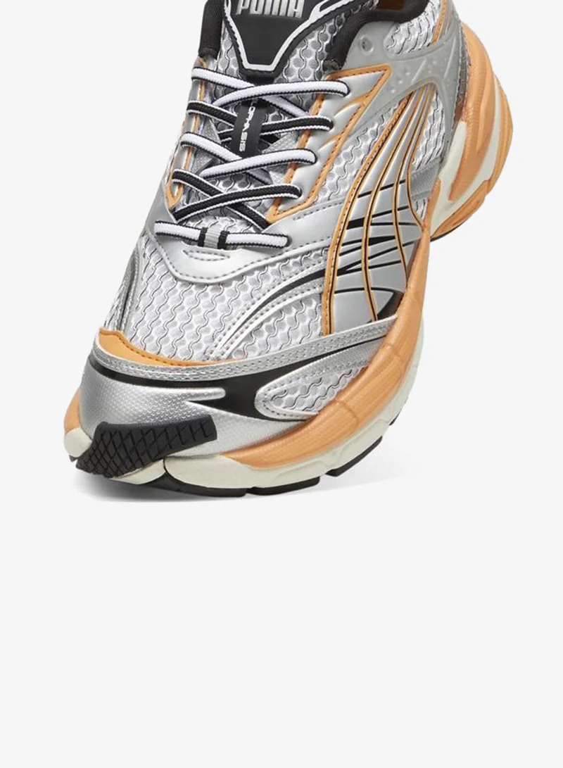 Puma PUMA White-Bright Melon Velophasis Phased Sneakers for Men | Best Price UAE
