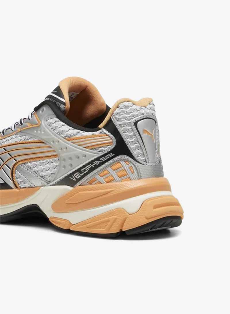 Puma PUMA White-Bright Melon Velophasis Phased Sneakers for Men | Best Price UAE