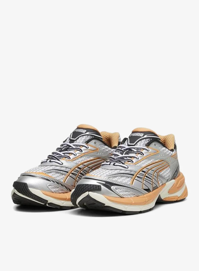 Puma PUMA White-Bright Melon Velophasis Phased Sneakers for Men | Best Price UAE