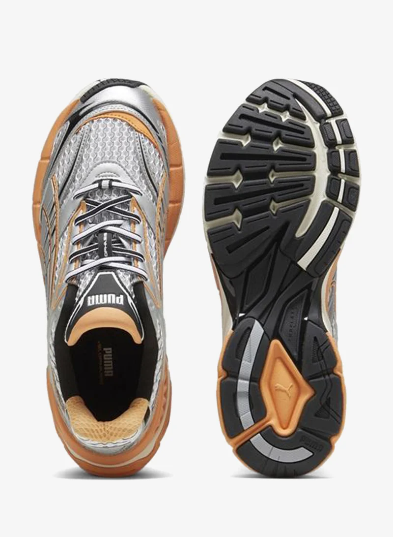 Puma PUMA White-Bright Melon Velophasis Phased Sneakers for Men | Best Price UAE