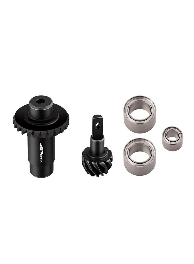 NMNRC 1pc Steel Diff Differential Helical Gear 12T/24T Compatible with FMS 1/24 1/18 FCX24 FCX18 Series Upgrades Part - Image 1