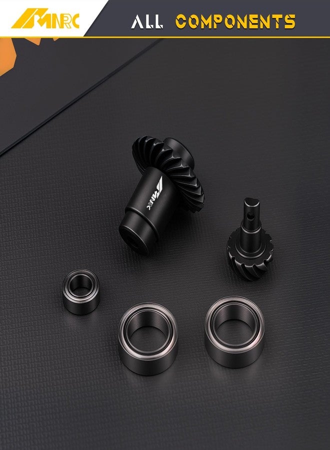NMNRC 1pc Steel Diff Differential Helical Gear 12T/24T Compatible with FMS 1/24 1/18 FCX24 FCX18 Series Upgrades Part - Image 3