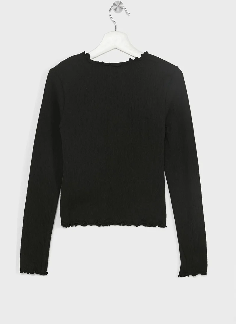 H&M Youth Crinkle Top