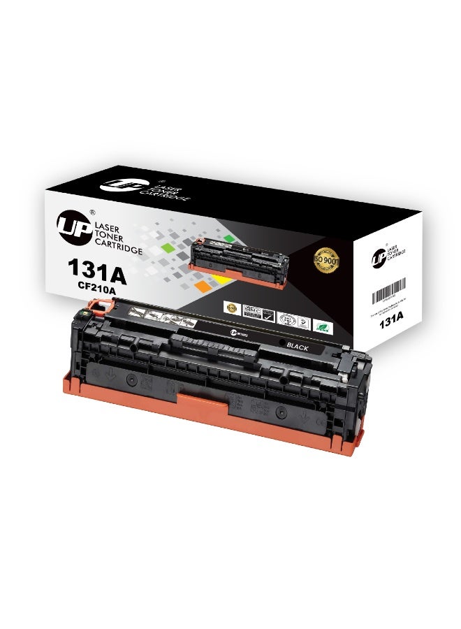 أب خرطوشة حبر متوافقة مع UP Toner 131A CF210A سوداء - Image 1