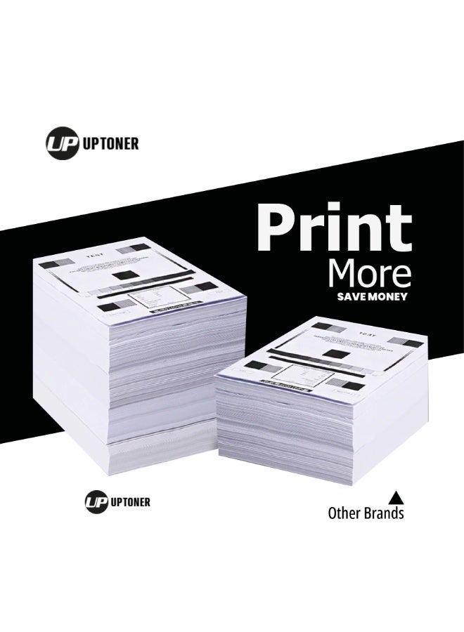 أب خرطوشة حبر متوافقة مع UP Toner 131A CF210A سوداء - Image 4