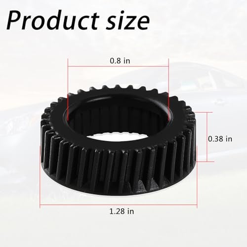 Ciuouient 79913-JJ50B Convertible Flapper Gear Compatible with 2012 2013 2014 2015 Infiniti G37, Q60 - Left Side Flipper Gear (ONLY Left Side) - Image 3