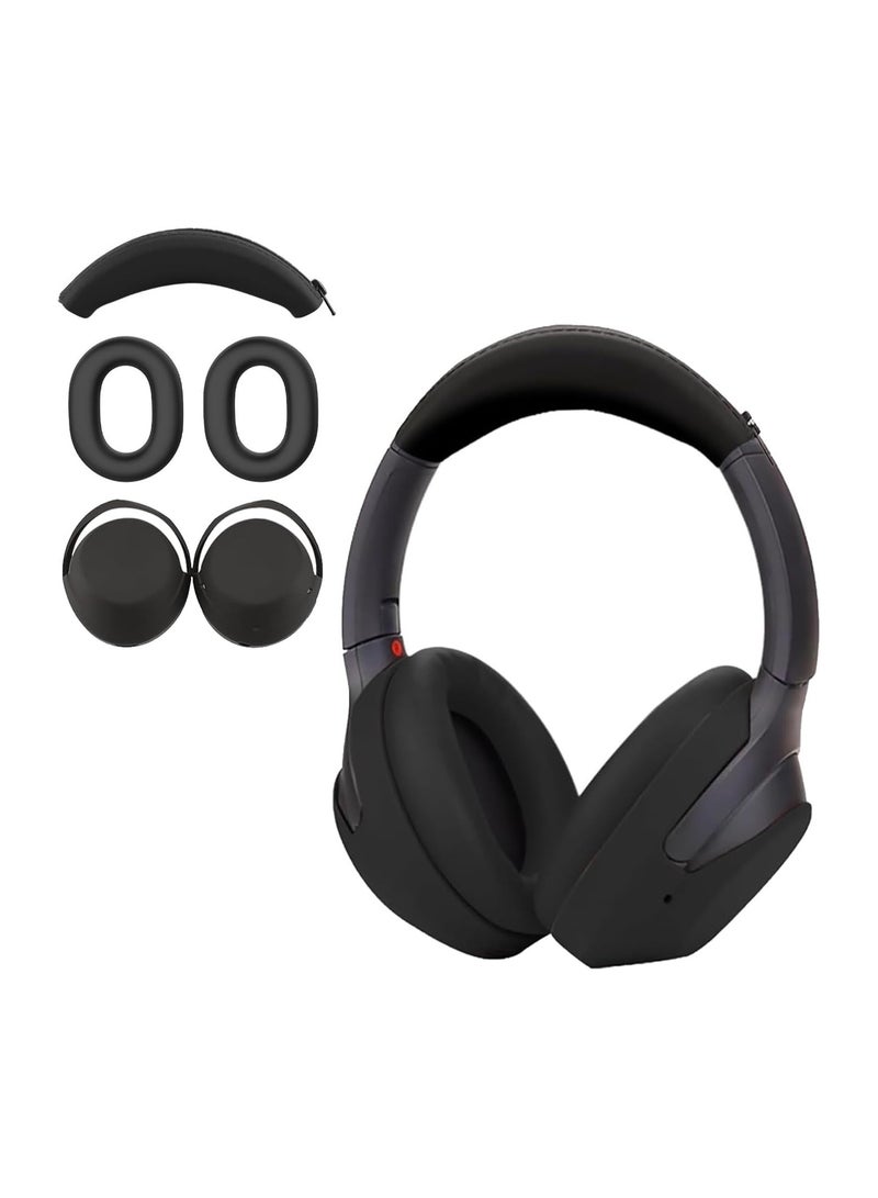 general Sweat-Proof Earbud Protectors for Sony WH-1000XM4 - Washable ear cushion and headband pad protectors - Image 1