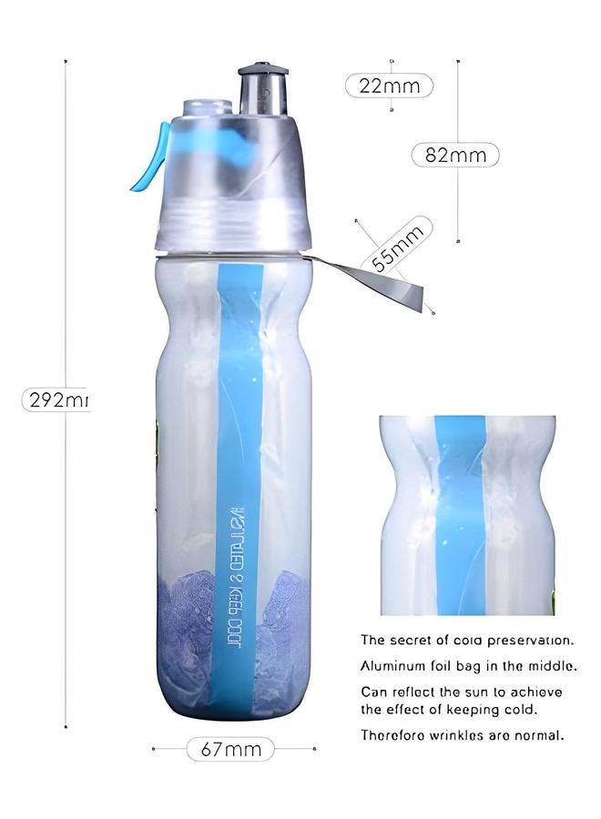 HALAMODO 500Ml Drink and Mist Spray Water Bottle, Insulated 2-in-1 Function, Double-Wall Insulation, BPA-Free, Perfect for Sports, Cycling Outdoor Activities - Image 2