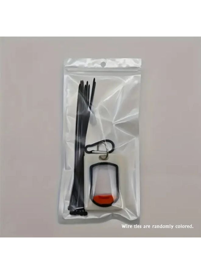 Reusable Cable Tie Dispenser One Touch Locking Organizer Storage Device For Wires - Image 1