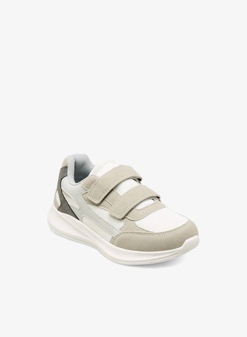 Mister Duchini Panelled Sneakers with Hook and Loop Closure - Image 2