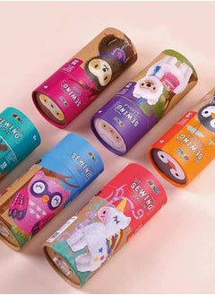 Avenir Sewing My First Doll Penguin Kit Create a Super Soft Panda Develop Motor Skills & Creativity Safe and Educational Trusted Art Learning and Entertainment for Kids 3+  - Image 4