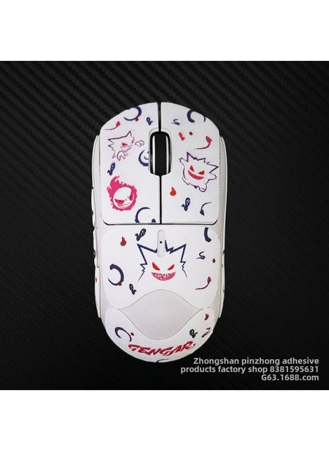 Generic - Anti-slip Mouse Sticker Is Suitable For Mai Cong A5/Ax5/A7/M7/G3 Anti-slip Sweat-absorbent Mouse Sticker-Color:A5-blue And White Gundam-all Inclusive - Image 1