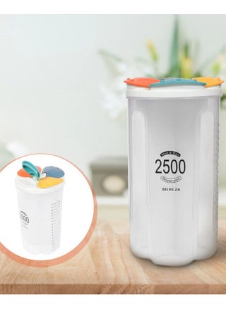 4 in 1 Cereal Storage Container 3L Cereal Container with Lids Airtight Food Storage Containers Durable Plastic Cereal Box Containers Food Grade and BPA Free Cereal - pzsku/Z0C99794CCF033F4628FBZ/45/1750087046/25ba1ded-3498-4912-9348-42cea3fc85ac