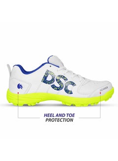 DSC Beamer Cricket Shoes | For Boys and Men | Eva Sock Liner | Lightweight Outsole | Durable | 3 UK, 4 US, 37 EU  - Image 4