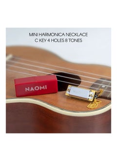 1-Piece Harmonica Necklace 4 Holes 8 Tones  - Image 3