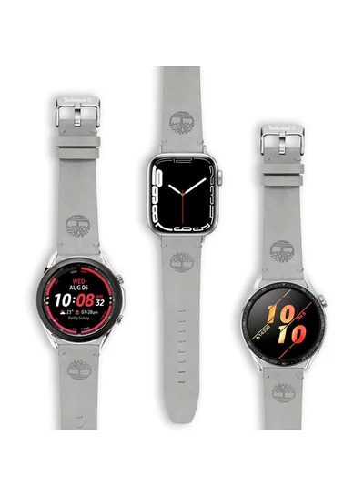 Timberland Universal Replacement Leather Strap For Men And Women Compatible With Apple Watch Series 3-9, SE (38-40-41), Samsung, Huawei Or Quartz Watch With Lug Width Of 20mm