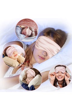 SYOSI Sleep Eye Mask Skin Friendly Modal Material Light Blocking Sleeping for Home Flight Shift Work Handmade Adjustable Strap Full Covers  - Image 3