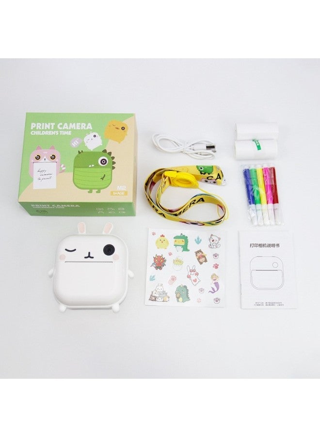 نيوترل كاميرا أطفال عالية الدقة مطبوعة برسوم كارتونية - كاميرا بولارويد صغيرة هدية للأطفال - دعم الجيل الجديد - Image 1